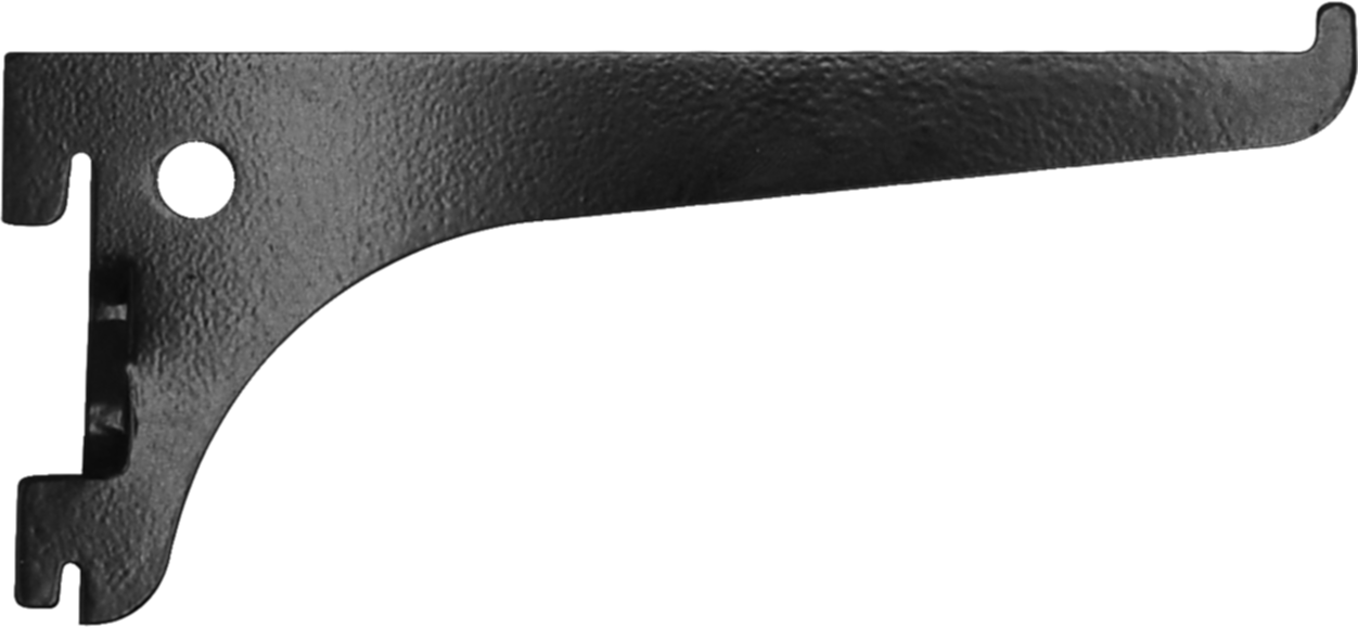 Console simple acier noir 15 cm entraxe 50 mm - CIME