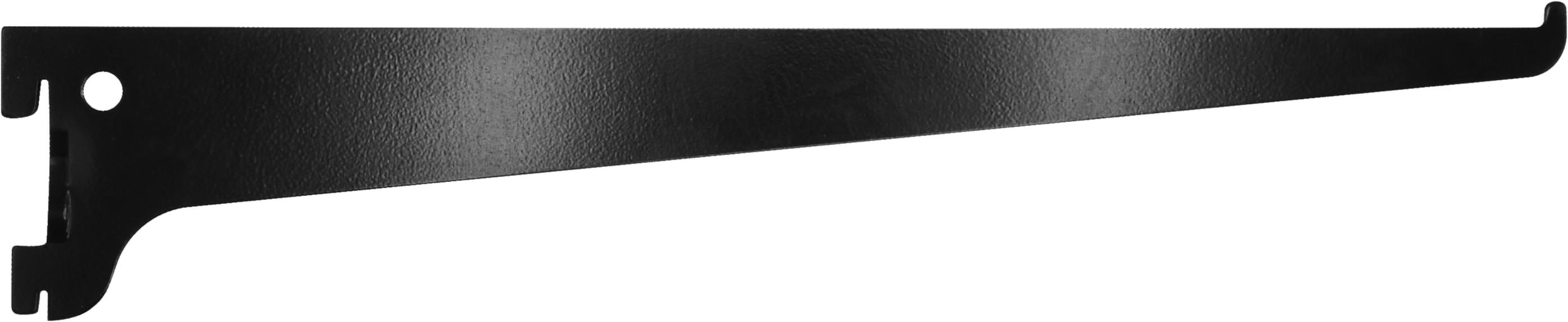 Console simple acier noir 30 cm entraxe 50 mm - CIME