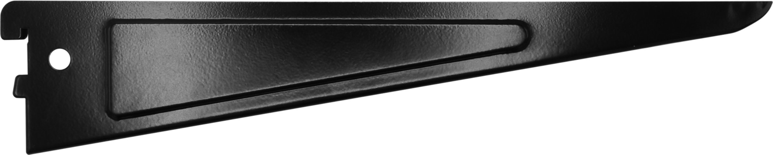 Console double acier noir 32 cm entraxe 32 mm - CIME