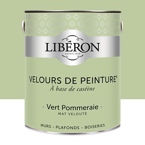 VELOURS DE PEINTURE ® - Couleur Vert Luxembourg - Libéron