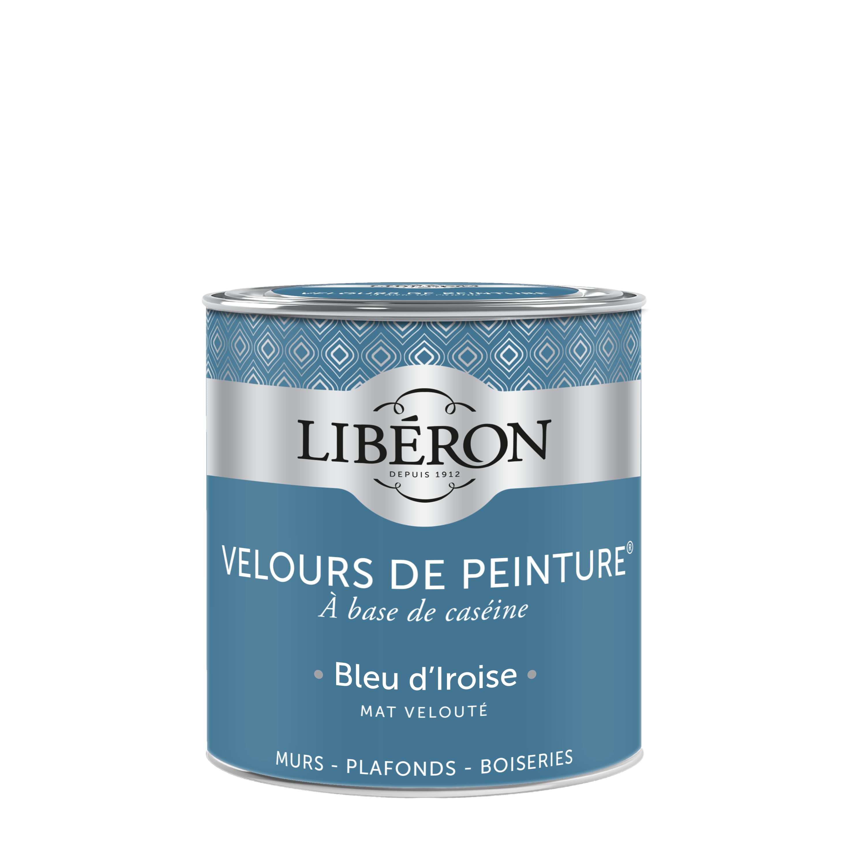 Peinture murale Velours bleu d'iroise 0,5 L - LIBERON