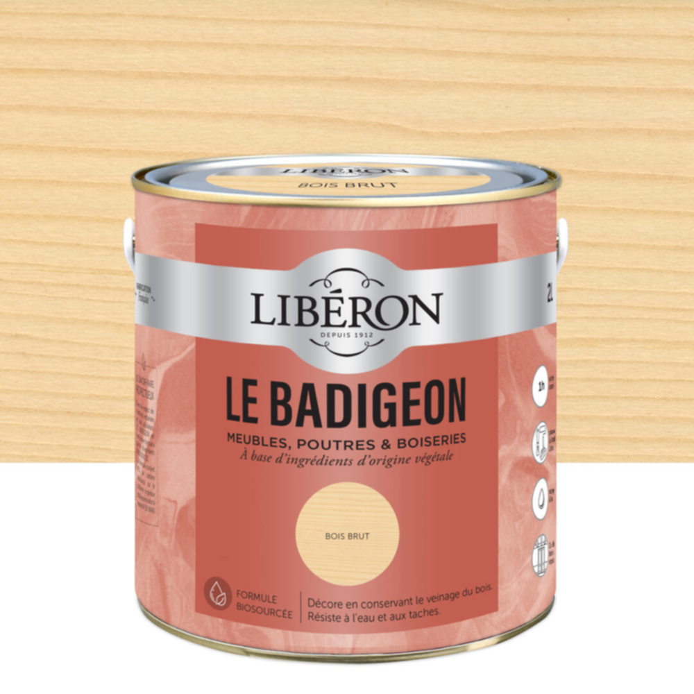 Le Badigeon Bois Brut 250ml - LIBERON