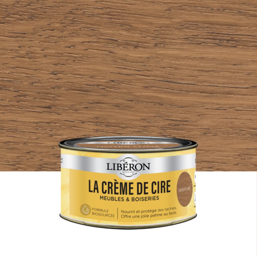 La Crème de Cire Pâte Noyer Fumé 250ml - LIBERON