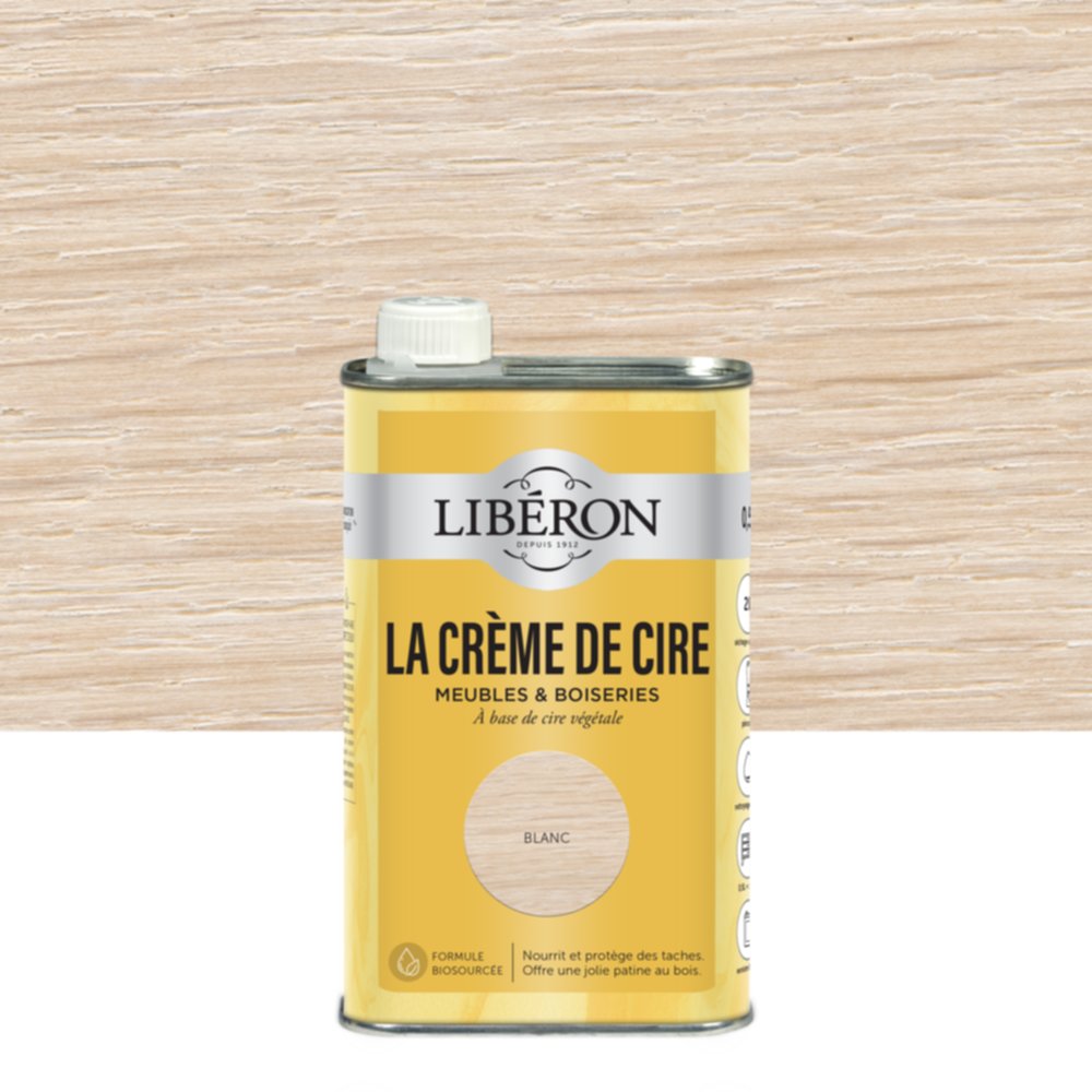La Crème de Cire Liquide Blanc 0,5L - LIBERON