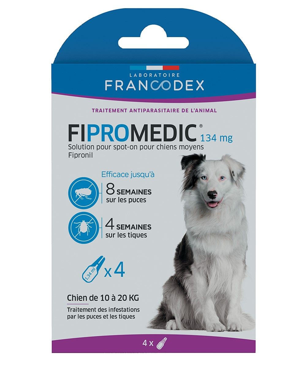 Pipette Fipromédic chien x 4
