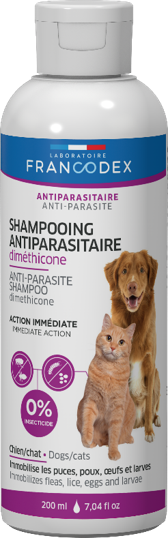Shampoing dimethicone chien & chat 200ml