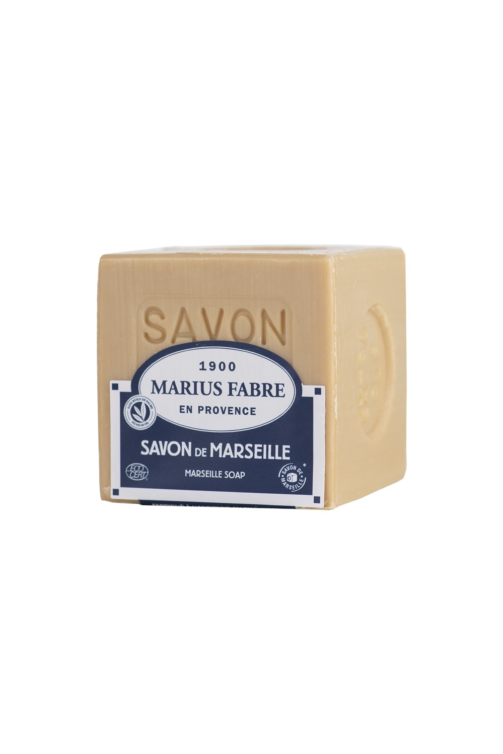 Savon de Marseille blanc 400 g - MARIUS FABRE