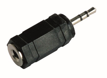Adaptateur audio jack 3,5mm femelle / 2,5mm mâle stéréo - FPE
