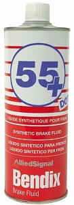 Liquide de freins synthètique 55 DOT4 485 mL - JURID