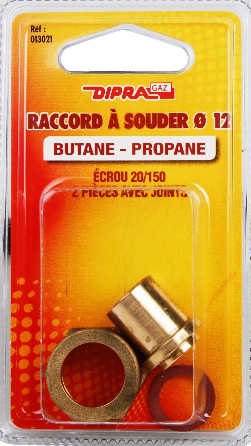 Raccords Butane/Propane Ø12