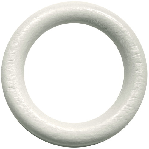10 anneaux plastique Ø56 pour tringle Ø28 blanc MOBOIS