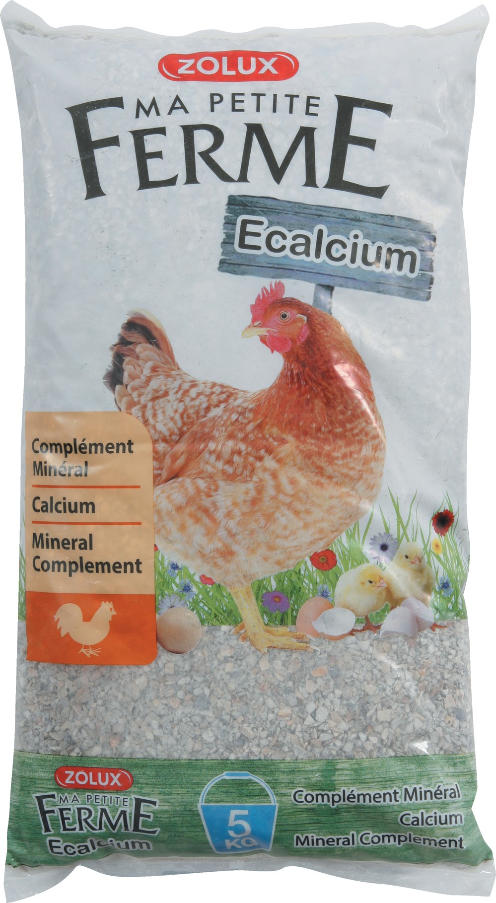 Complément minéral pour volailles Ecalcium 5kg