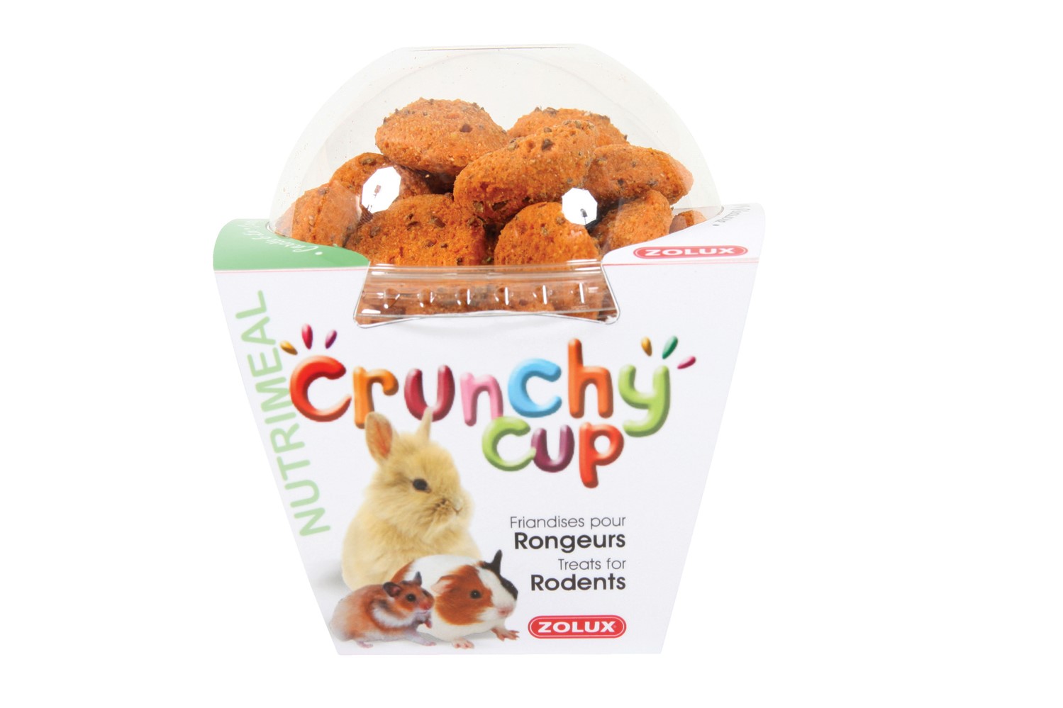 Friandise rongeur- crunchy cup - lin - 200g