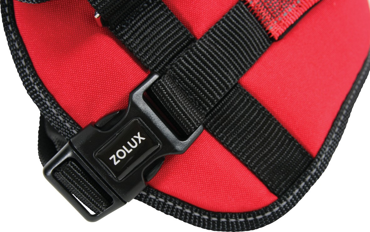 Harnais confort réflectif Moov XL Rouge - ZOLUX