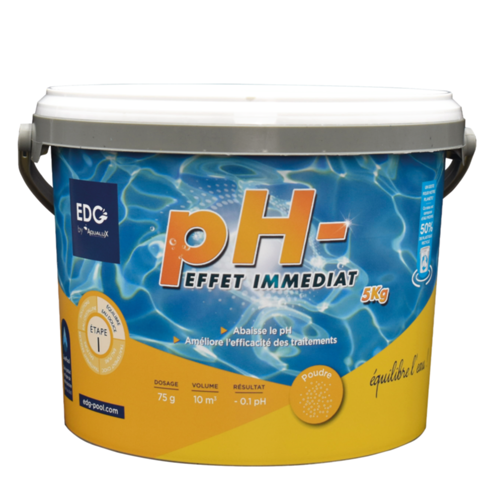 Poudre pH- 5 kg - EDG by AQUALUX
