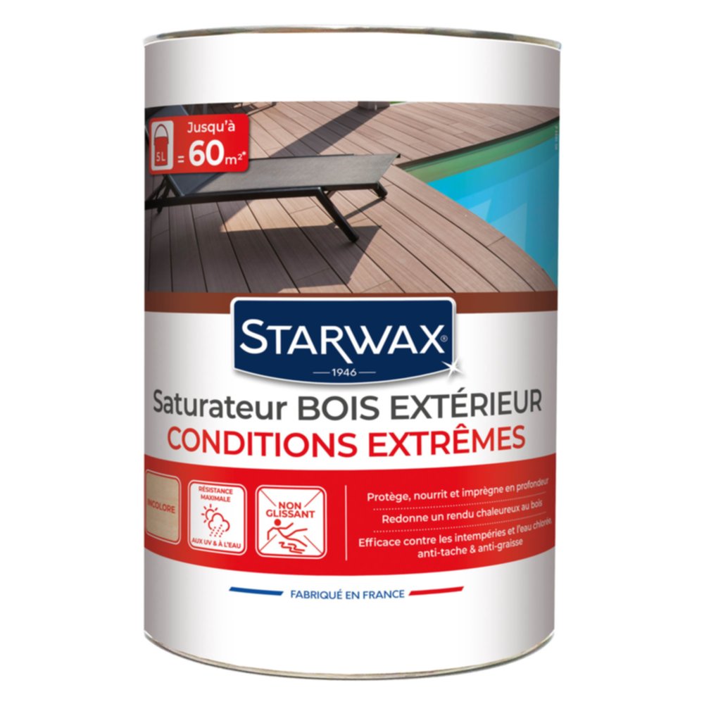 Saturateur haute protection incolore 5L STARWAX