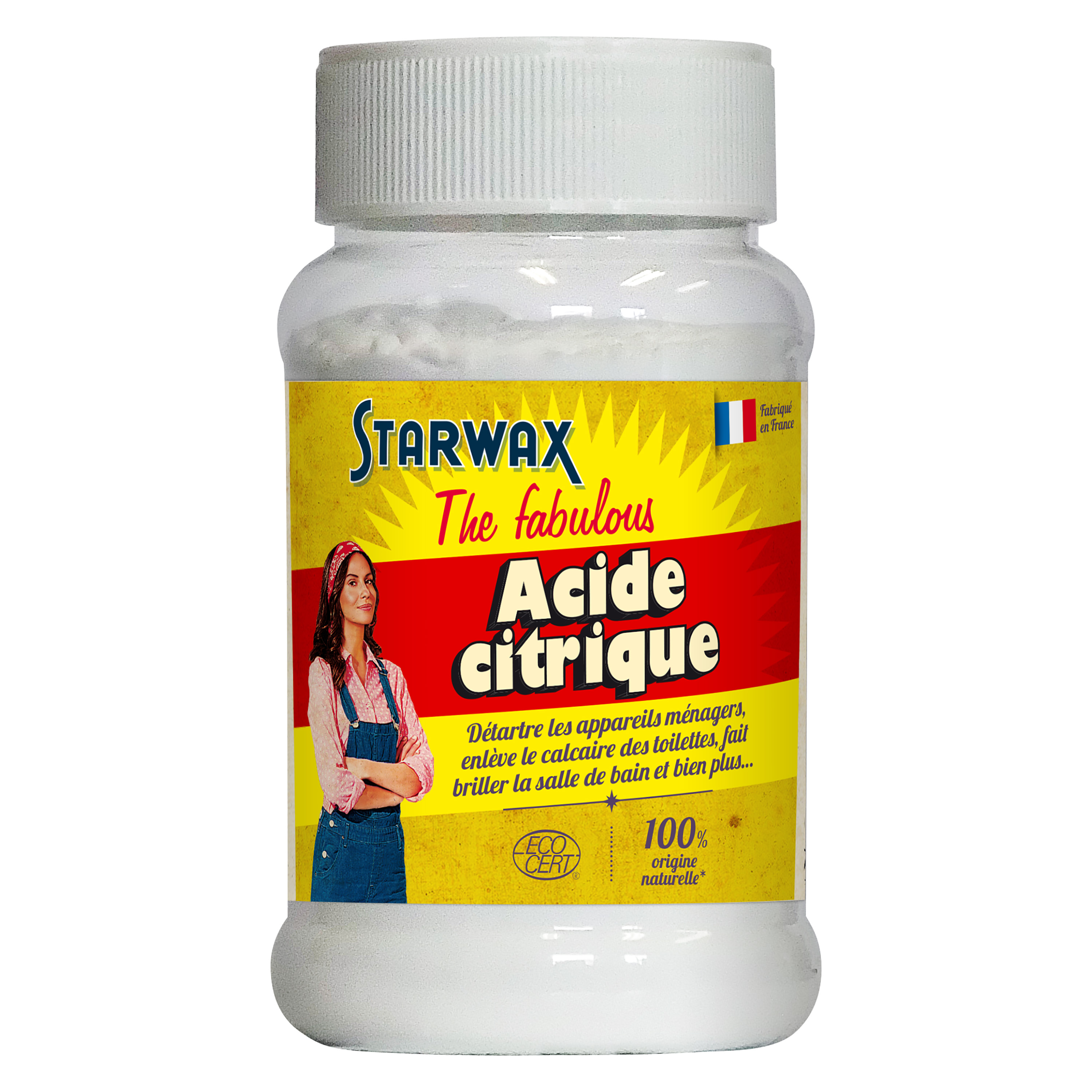 Acide citrique poudre 400gr - STARWAX THE FABULOUS