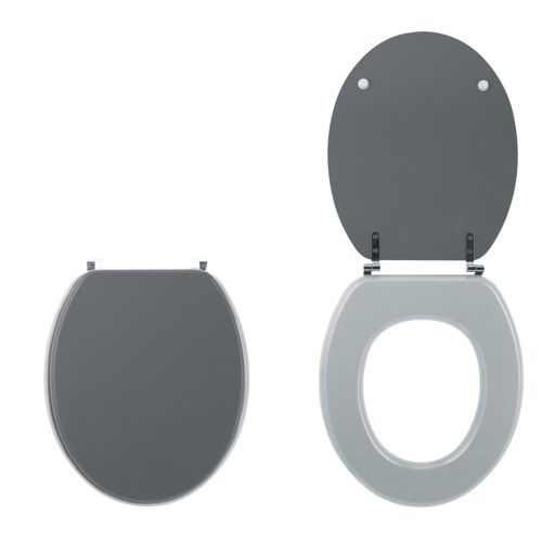 Abattant WC Colors Line Bicolor gris