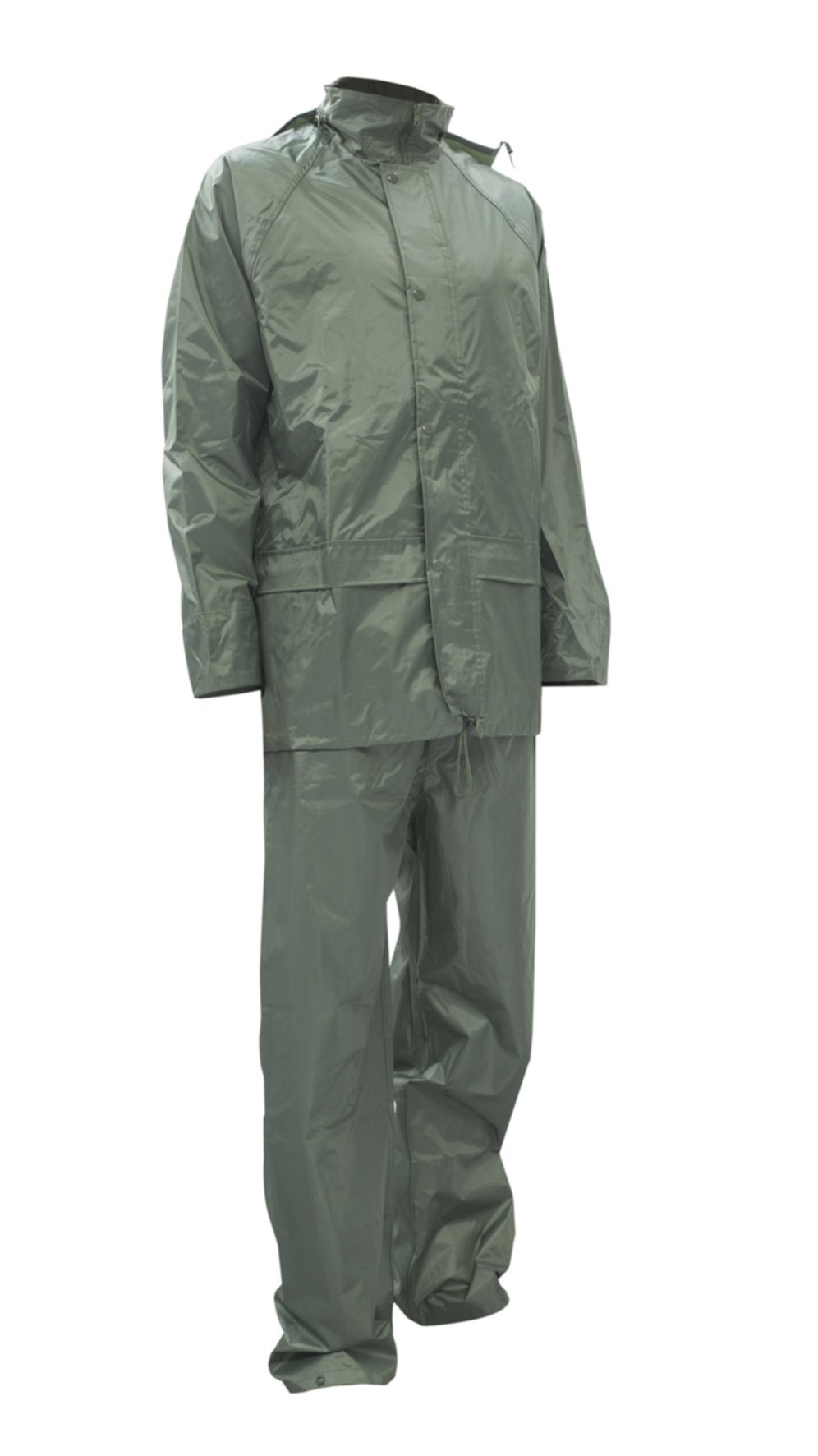 Pantalon et veste d'averse vert M - BLACKFOX