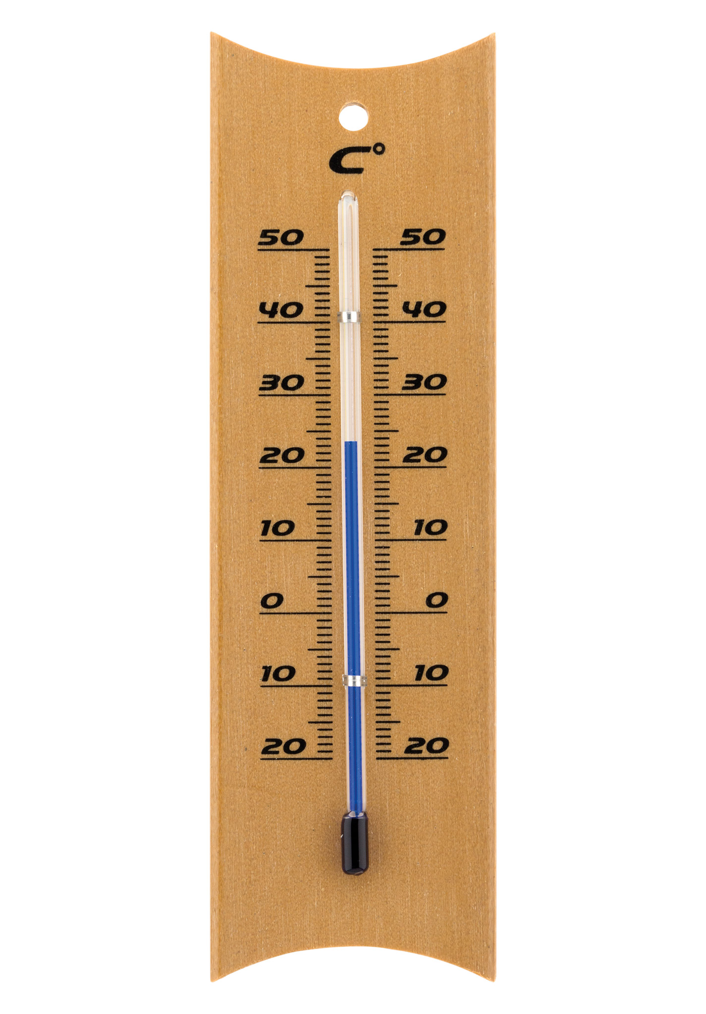 Thermomètre classique à alcool bois otio