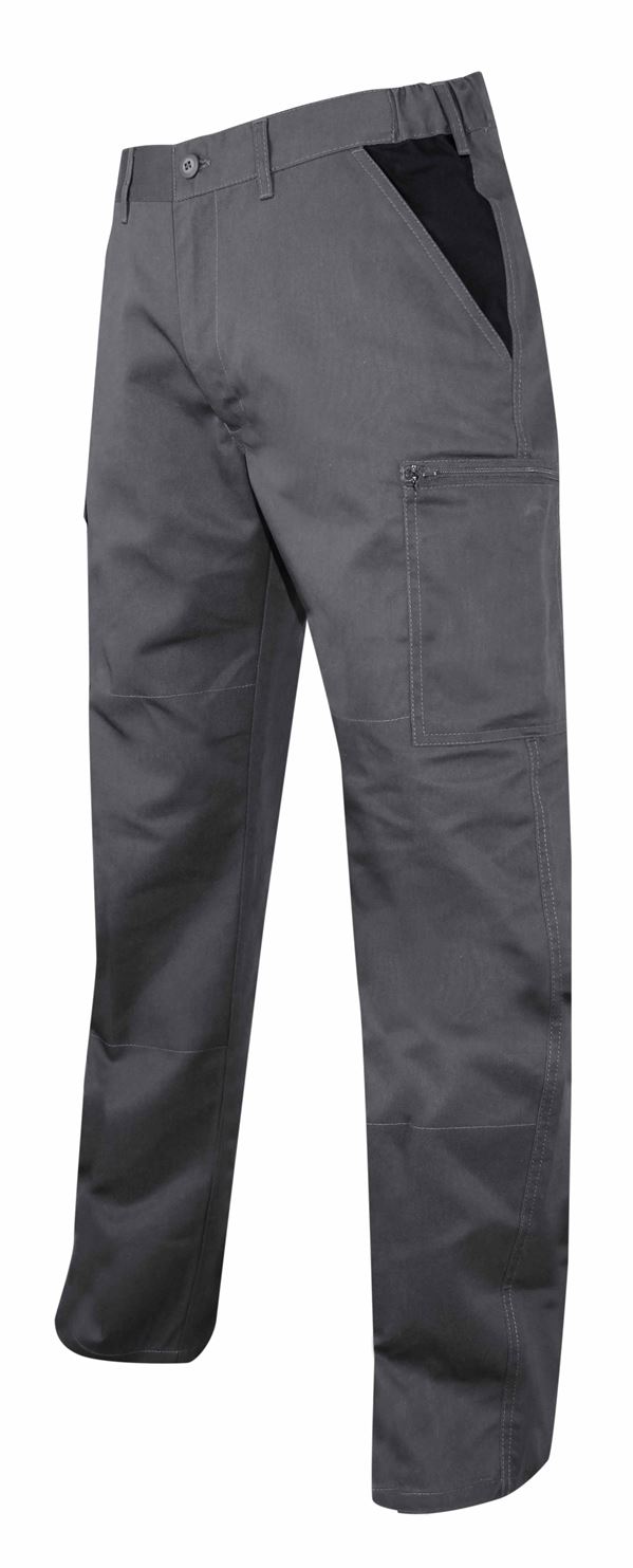 Pantalon trav gris/noir 36 perceuse