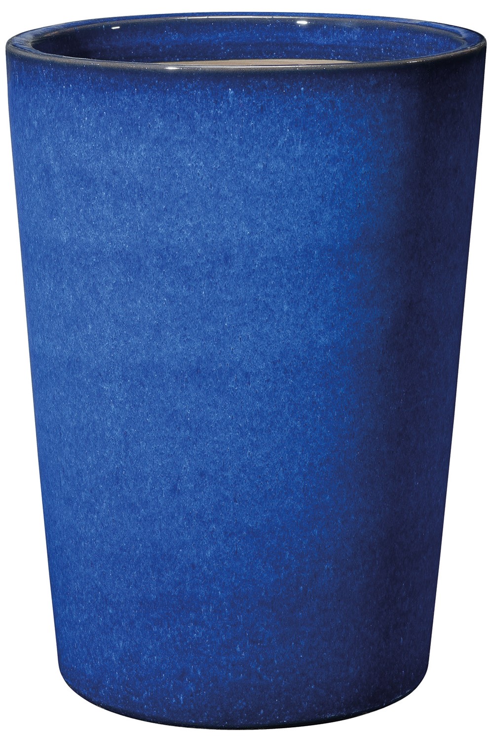 Pot outdoor flamenco deroma, bleu en terre cuite d39xh46cm - DEROMA
