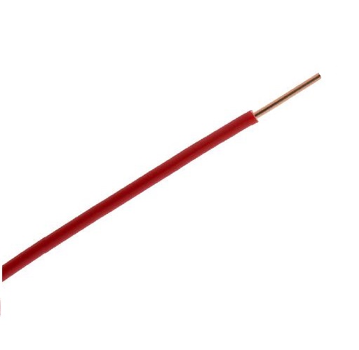 Cable ho7vu 1.5 rouge 5m - PLASTO