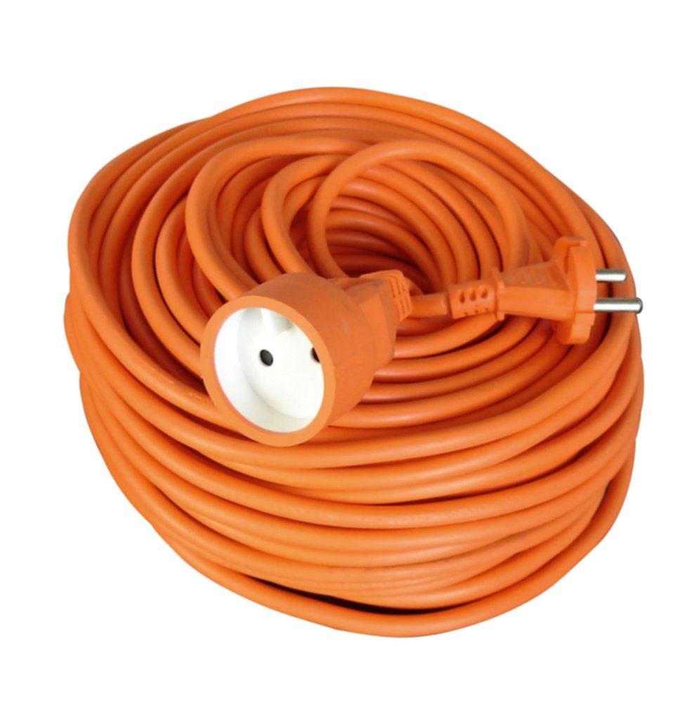 Rallonge électrique de jardin Ho5Vv-F 2x1.5mm² Orange 40m - ZENITECH