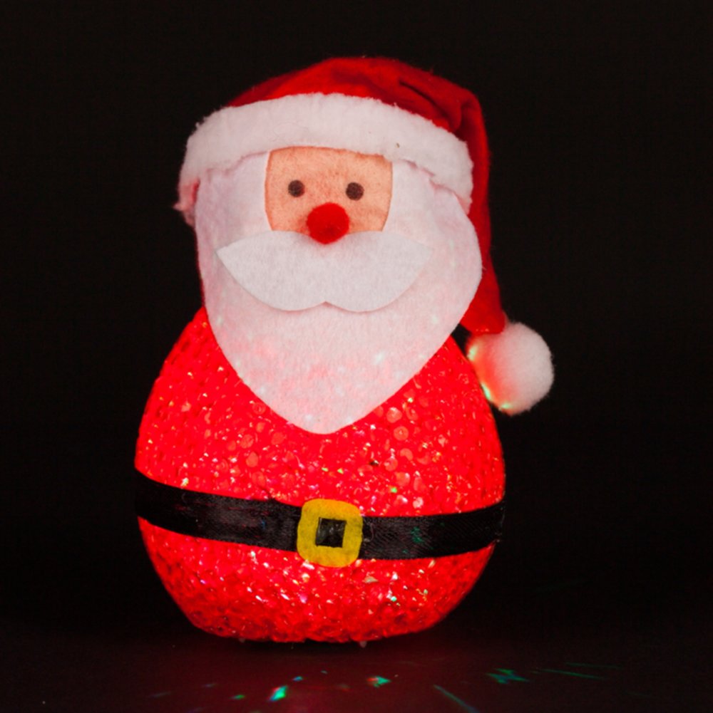 Père Noël lumineux H 12 cm