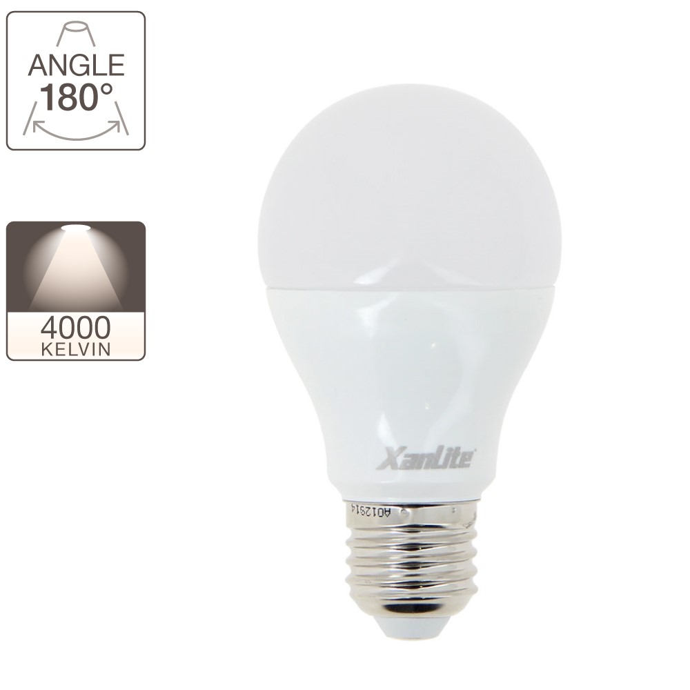 3 ampoules led SMD E27 1055lm 10W blanc neutre - INVENTIV