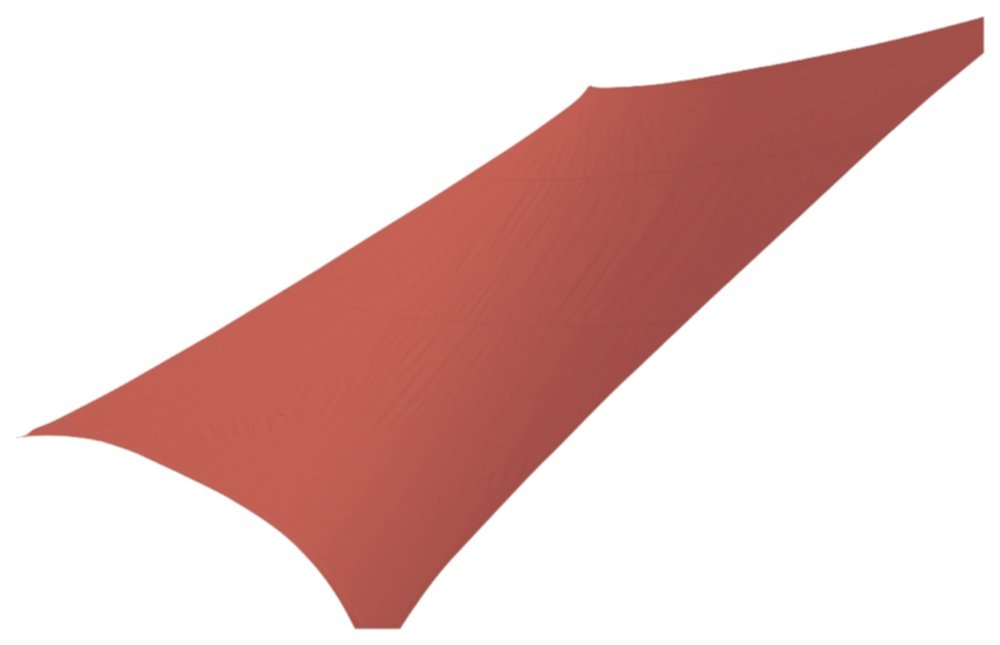 Voile d'ombrage rectangulaire Primo 2x1,4m Brique - INVENTIV