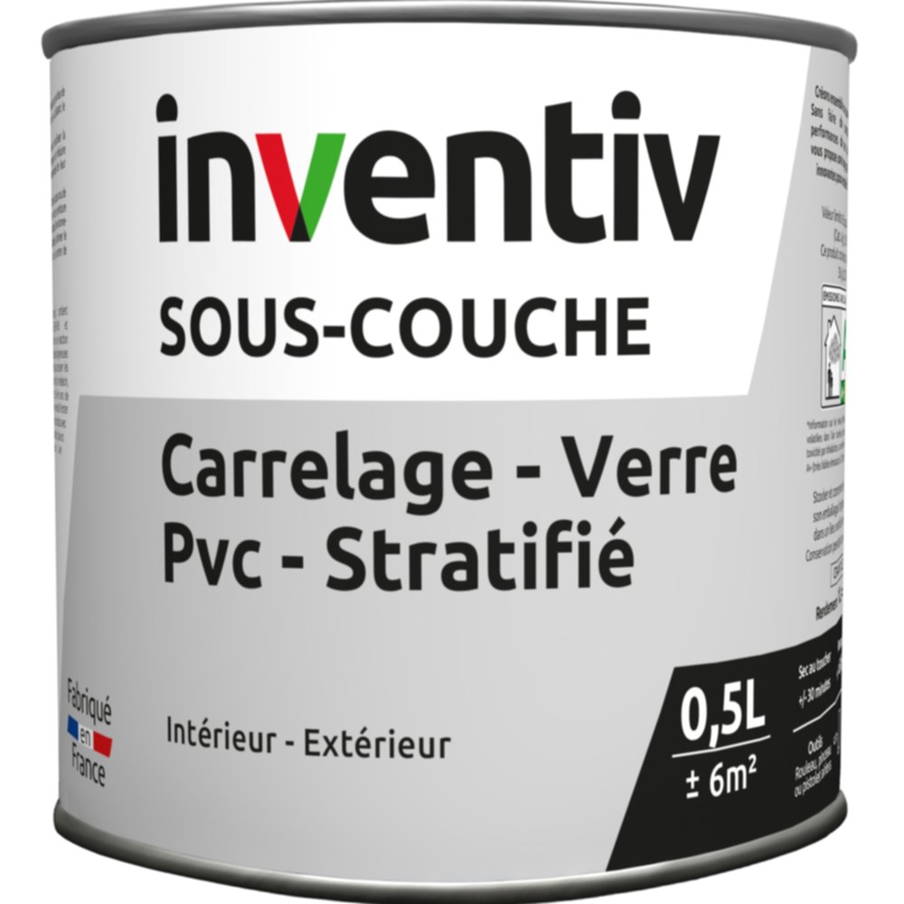 Sous-couche carrelage/verre/PVC/stratifié 0,5L - INVENTIV