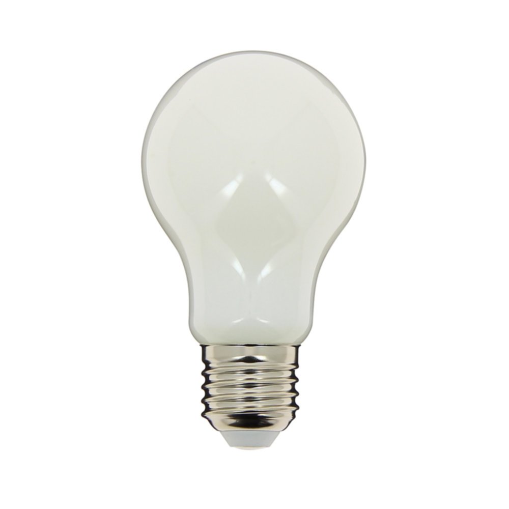 3 ampoules Filament LED A60 Opaque E27 1055Lm 75W 4000K Blanc neutre - INVENTIV