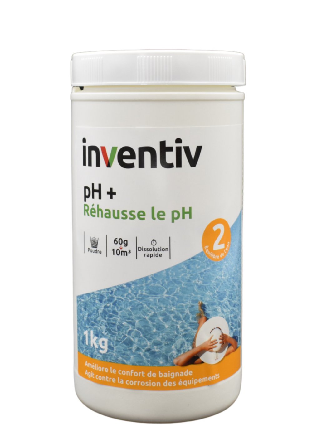 Granulés pH+ 1 kg - INVENTIV