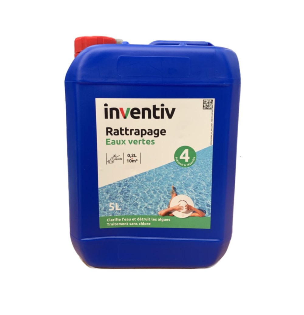 Liquide rattrapage eau verte 5 L - INVENTIV