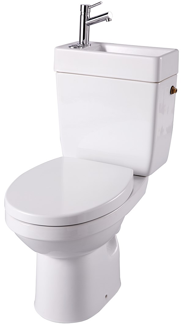 Pack WC sans bride  Rimless avec lave mains intégré - GODART