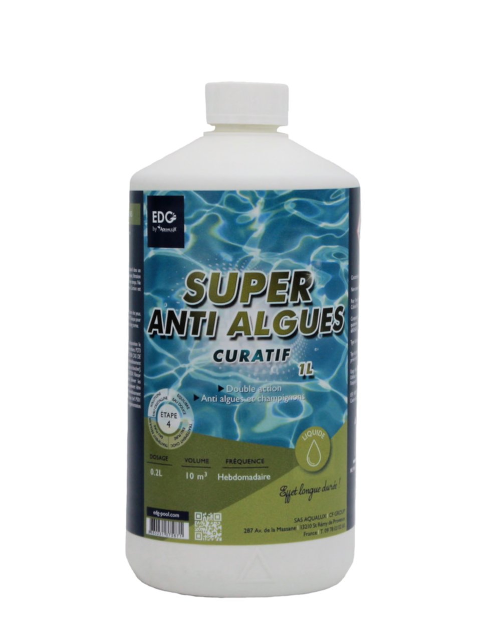 Liquide anti-algues curatif 1 L - EDG by AQUALUX