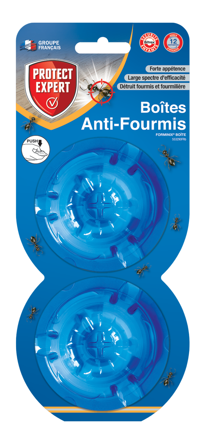 Anti-fourmis Forminix Boîte 2x2gr - PROTECT EXPERT 