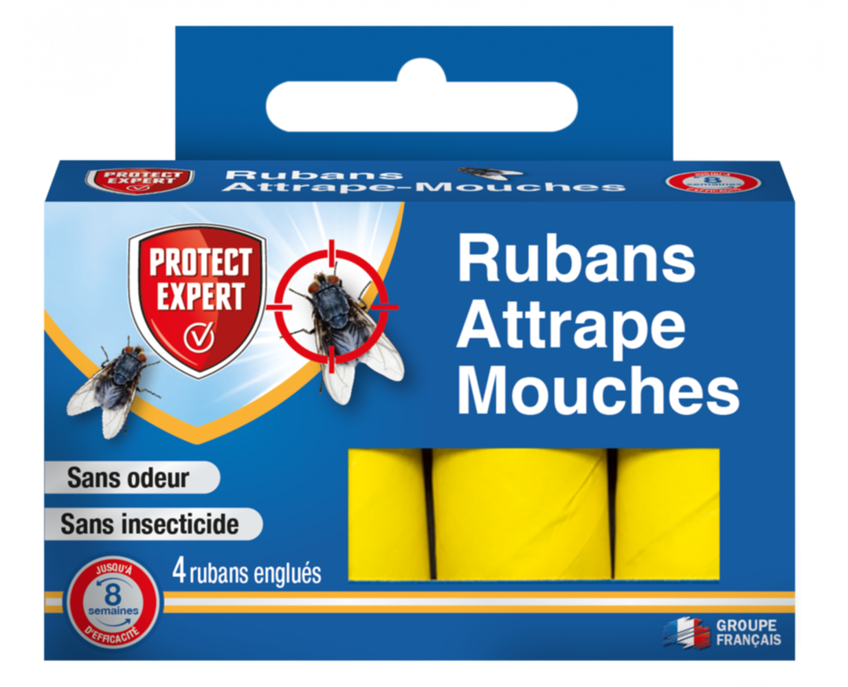 4 Rubans Anti-mouches - PROTECT EXPERT 