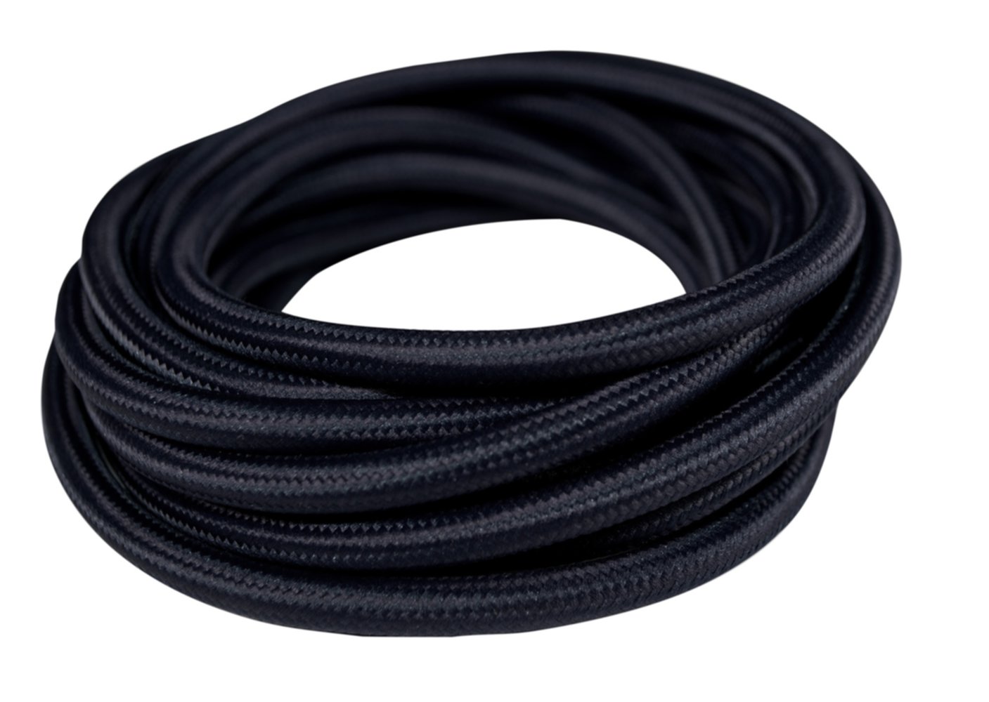 Câble électrique textile bleu marine - L.3M