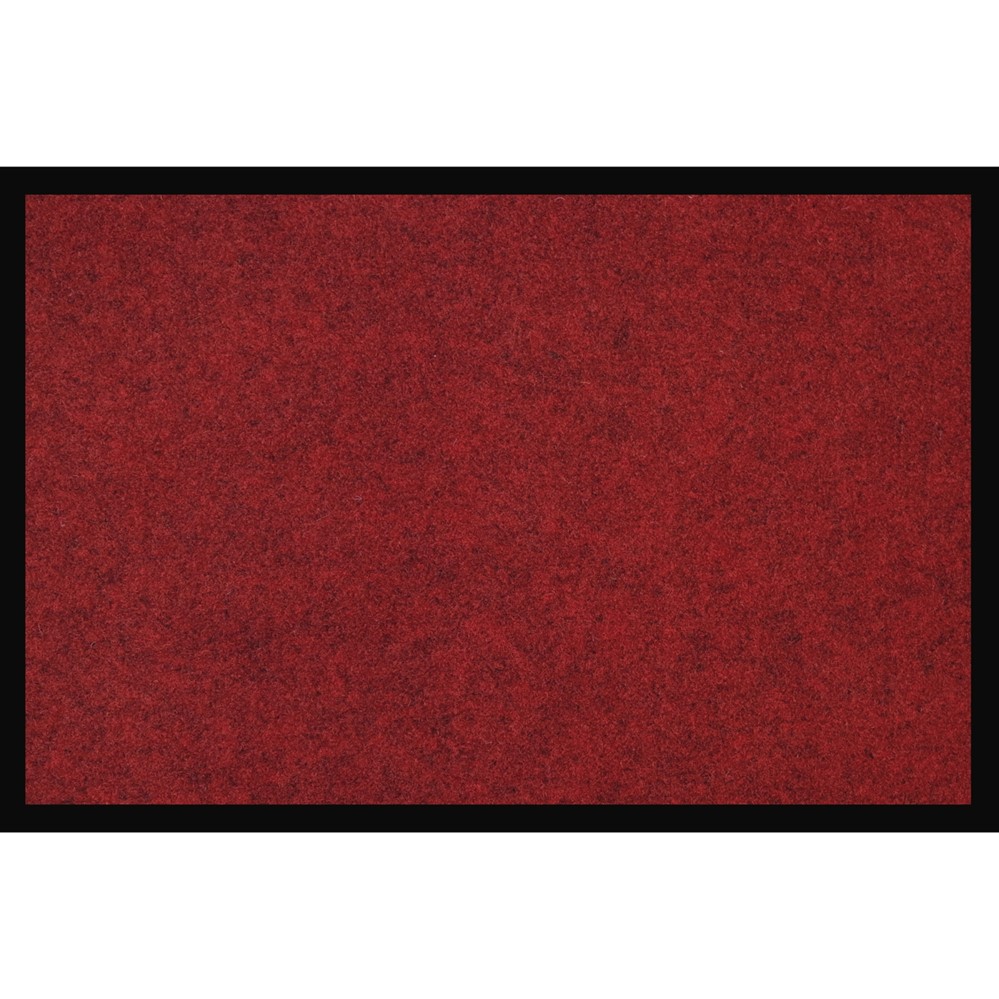 Tapis absorbant Prima Coloris rouge 40 x 60 cm