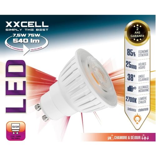 Ampoule LED réflecteur GU10 7W/500 lm