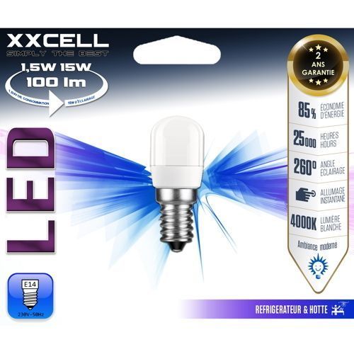 Ampoule LED Tube E14 1.5W
