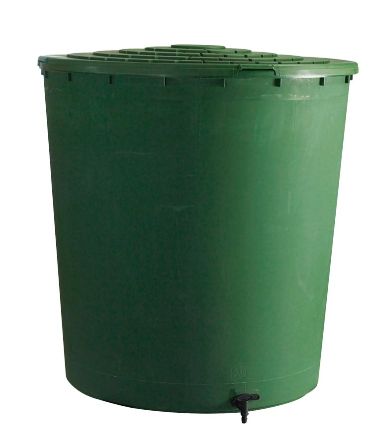 Récupérateur eau de pluie 350L vert - BELLI