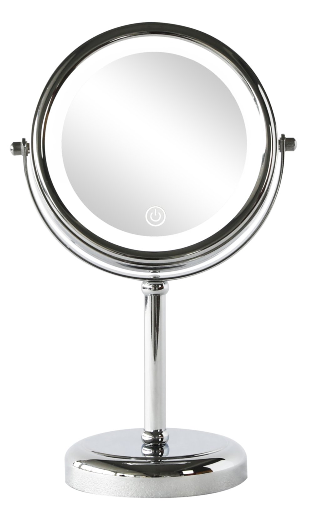 Miroir grossissant x5 avec LED à poser Ø15cm - MP GLASS