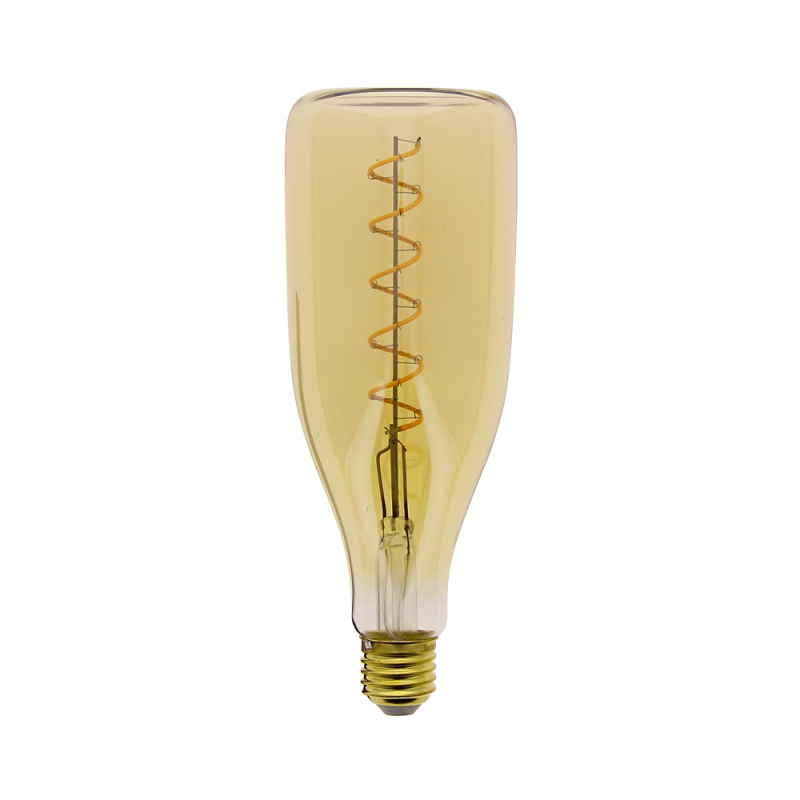 Ampoule led déco filament ambrée E27 350lm 4W blanc chaud - XANLITE