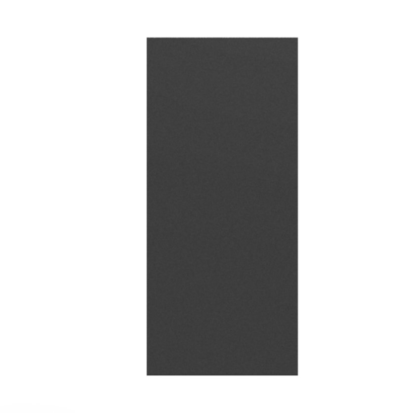 Façade meuble de cuisine Basalt 142,2x59,7x1,8cm noir mat