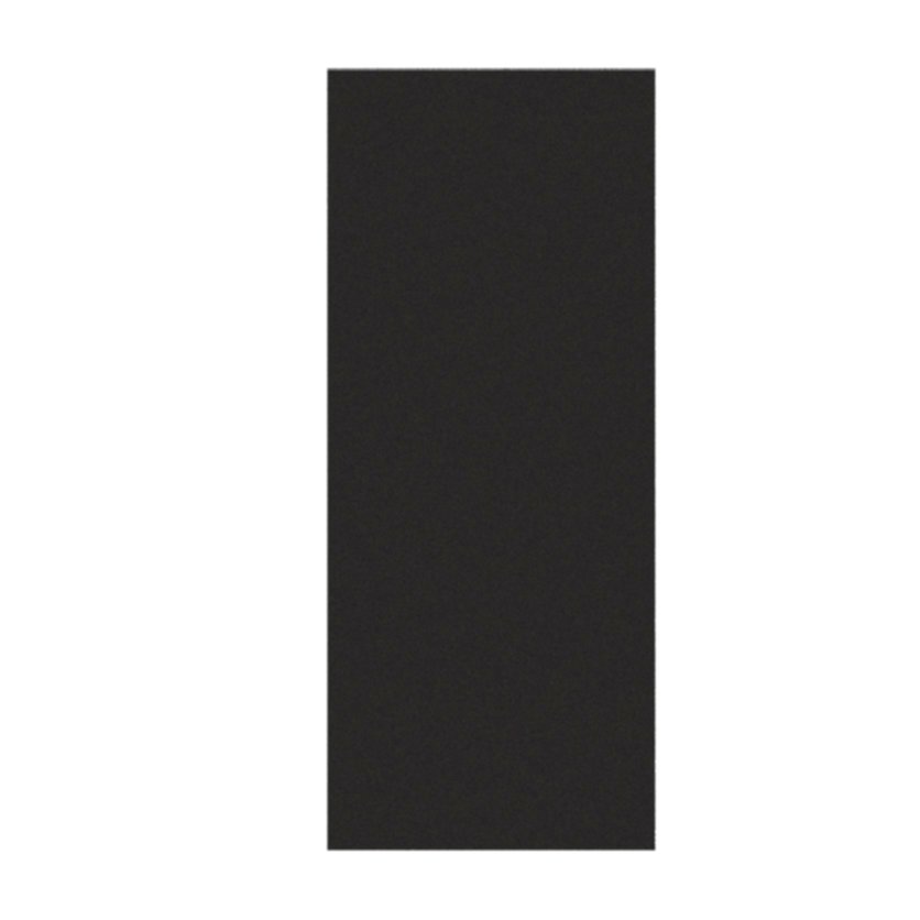 Joue pour colonne de cuisine Basalt 156,6x57,9x1,8cm noir mat