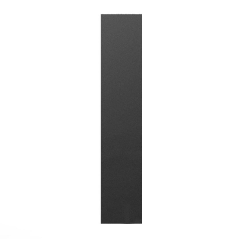 Fileur d'angle meuble de cuisine Basalt 71x31,7x1,8cm noir mat