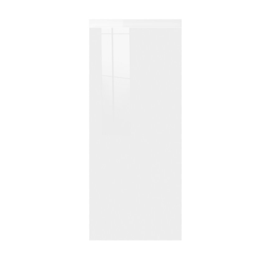 Façade meuble cuisine Artika Blanc laqué brillant 14,2x59,7x1,8cm
